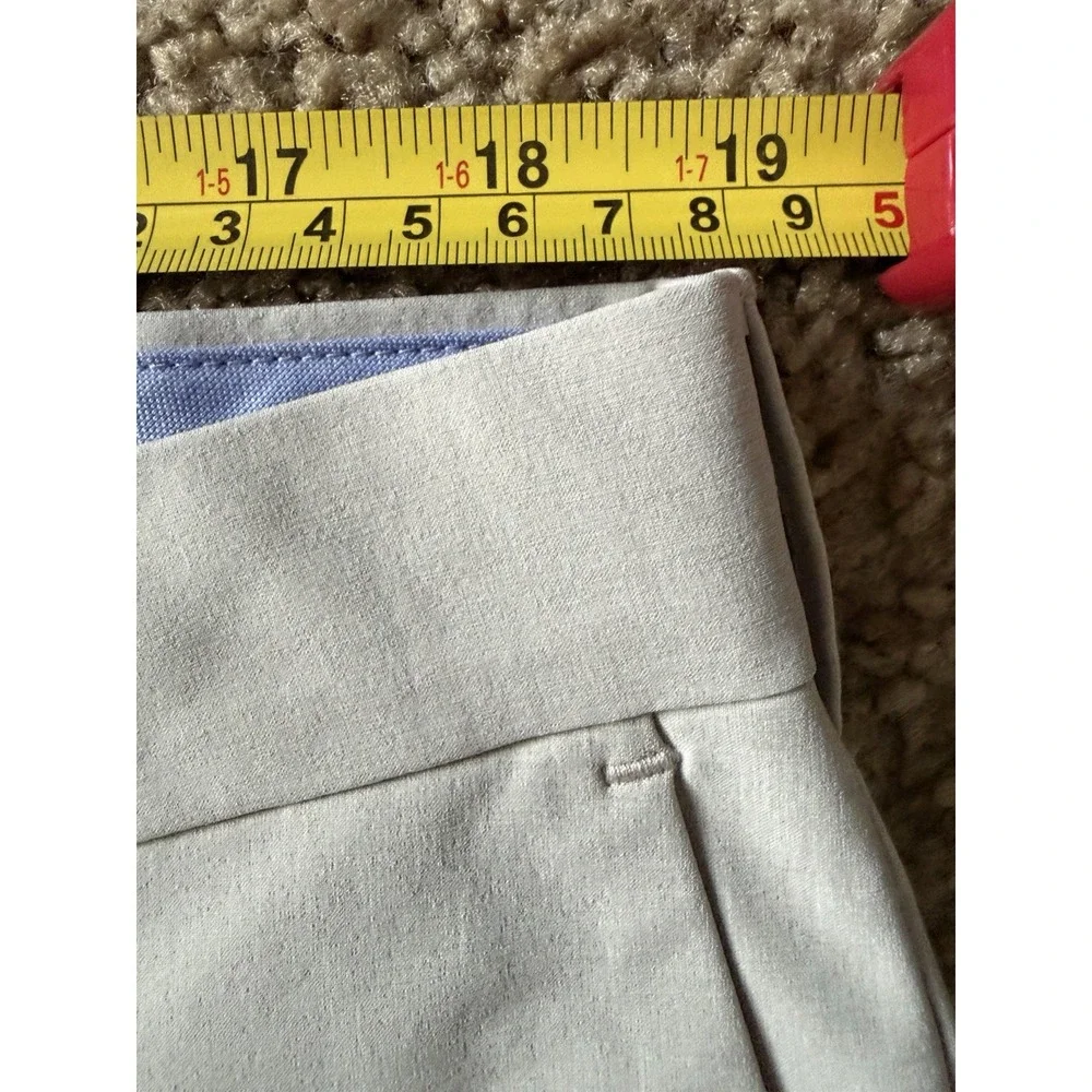 Peter Millar Crown Crafted Surge Performance Pant Trousers Logo Khaki 38x30 JBHS